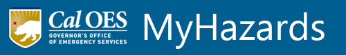 Cal OES MyHazards logo